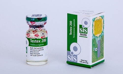 TESTEX 200 (Testosterone Cypionate) SIS labs 10ml SIS labs