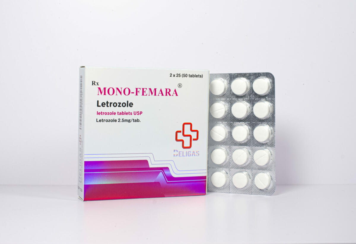 Beligas Pharma Mono- Femara (Letrozole 2.5mg) x 50 tabs Beligas