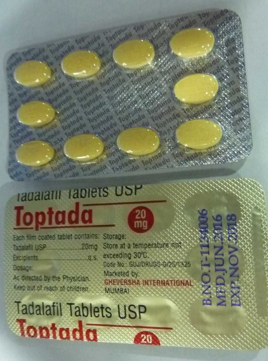 Toptada 20mg Centurion Laboratories