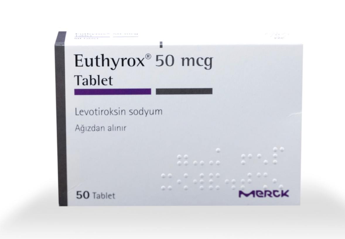 EUTHUROX (LEVOTIROKSIN) 50 MCG 50 TAB MERCK Merck