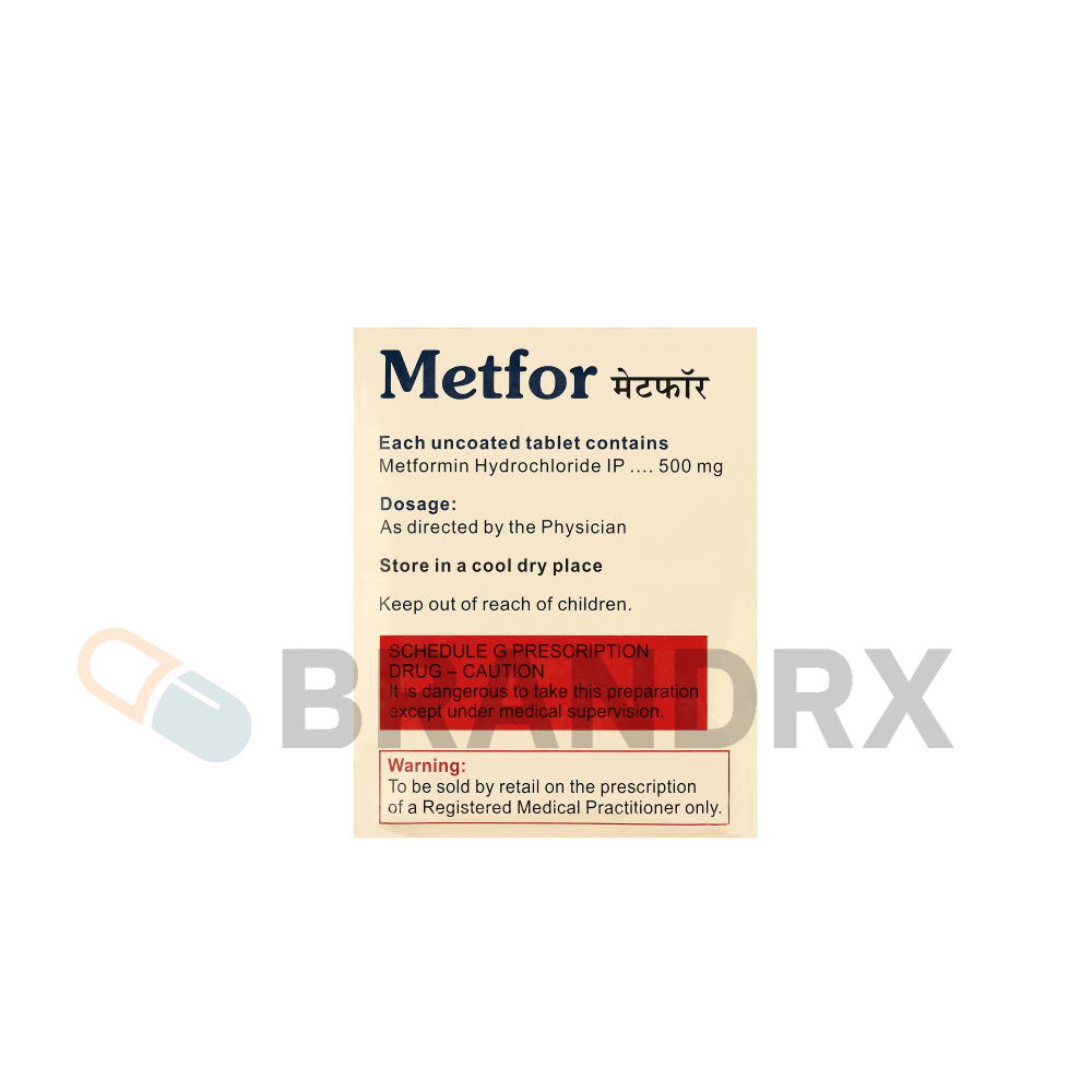 Metfor 500 mg Cipla
