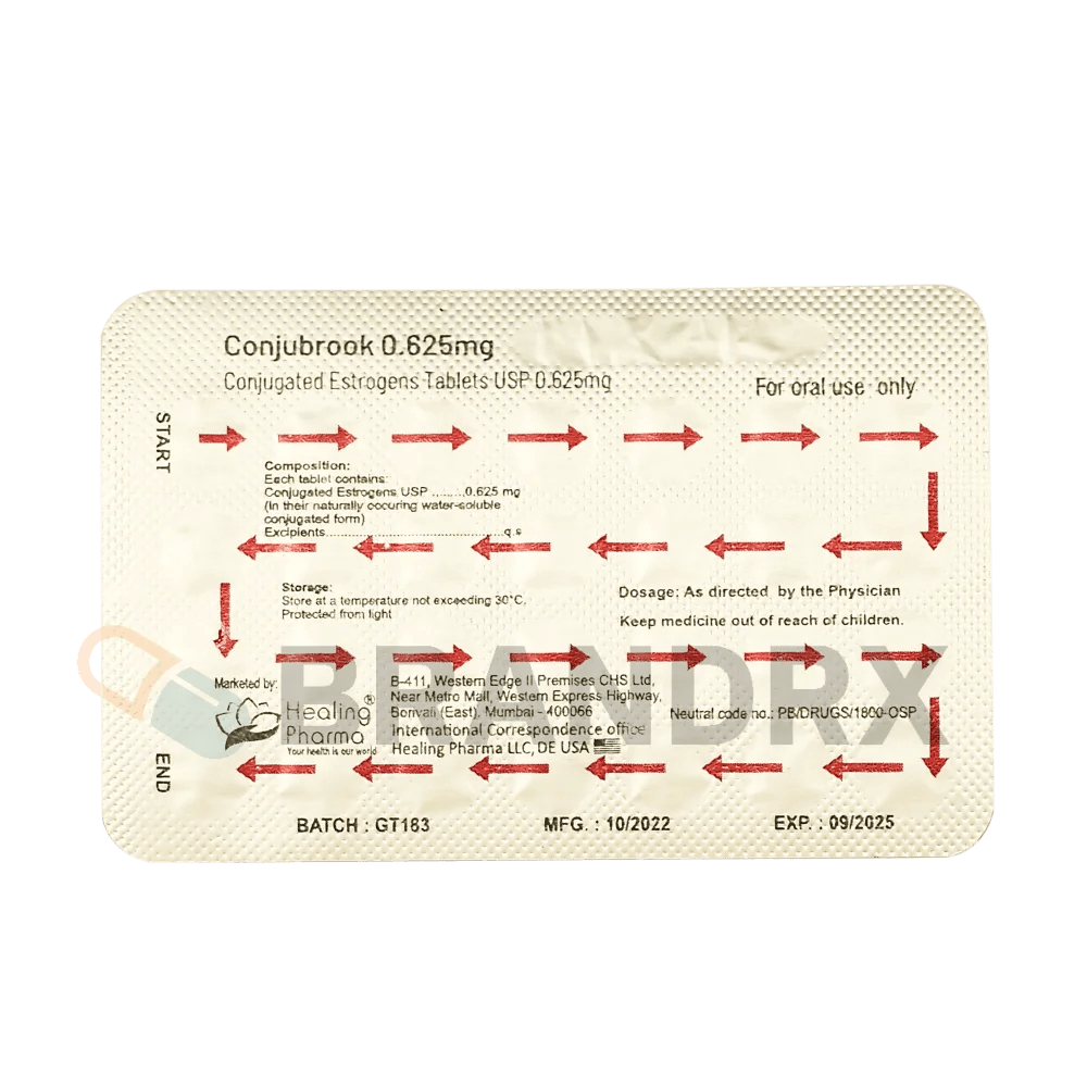 Conjubrook 0.625 mg Healing Pharma