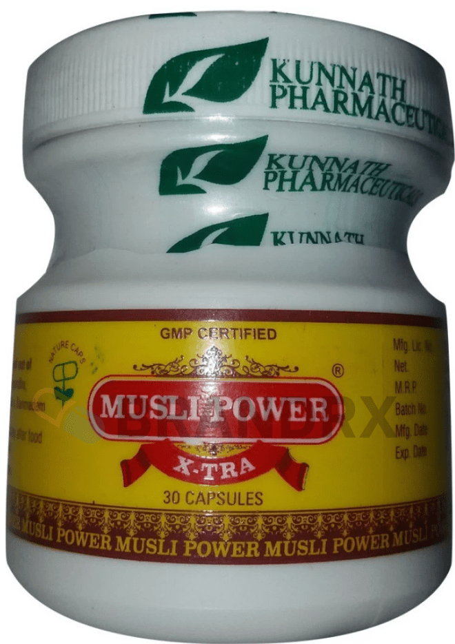 Musli Power Xtra 500 mg Kunnath Pharmaceuticals
