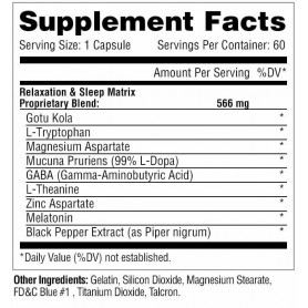 Metabolic Nutrition – Relaxitrol 60 caps Metabolic Nutrition