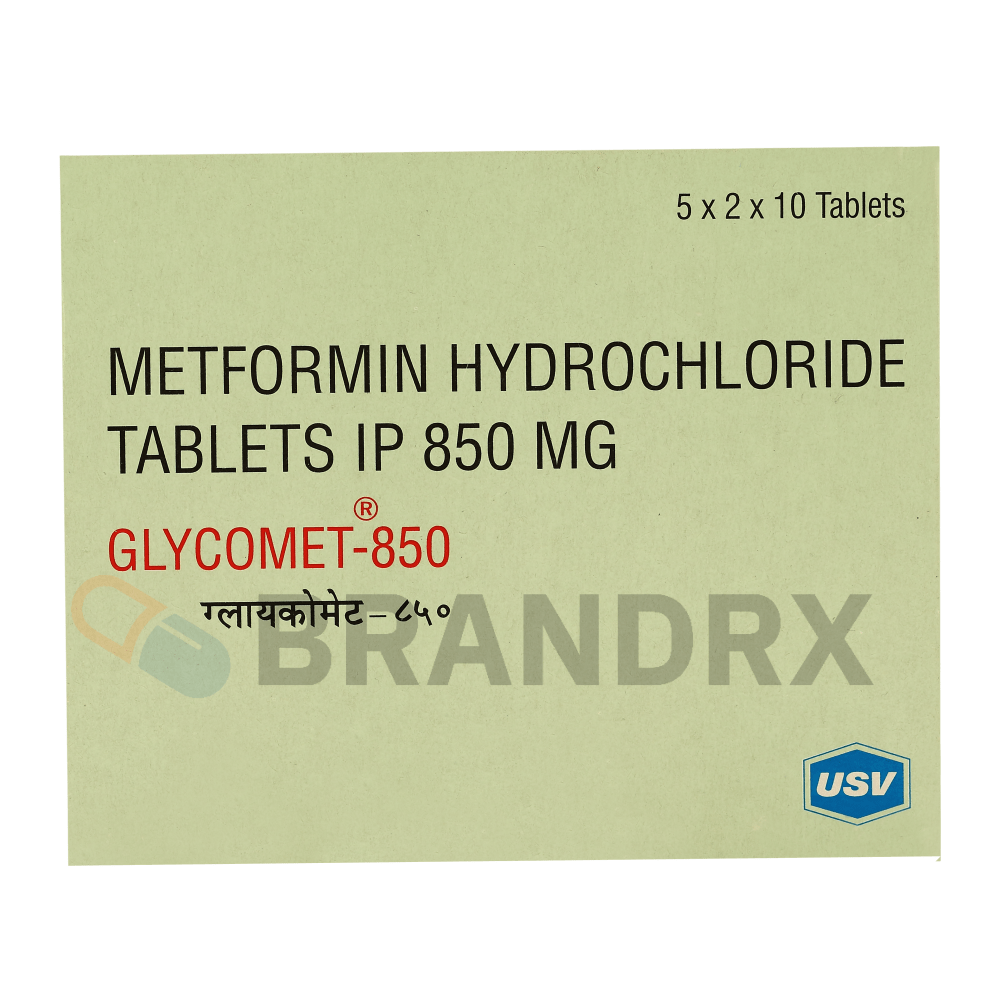 Glycomet 850 mg USV Private Ltd.