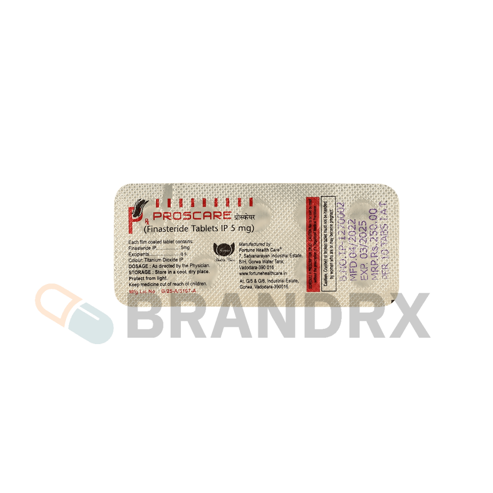 Proscare 5 mg Fortune Health Care