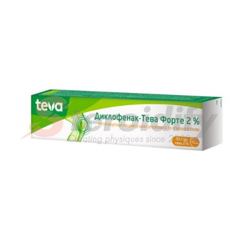 Diclofenac Forte Gel 2% Teva Pharmaceutical