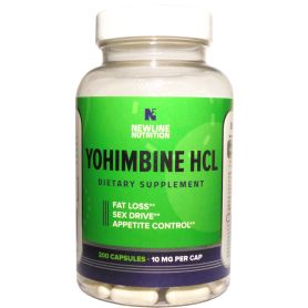 Newline Nutrition – Yohimbine (10mg) 200 caps Newline Nutrition