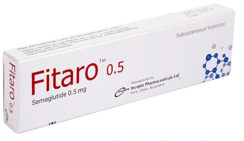 Fitaro pre-filled syringe 0.5mg (Semaglutide) Incepta Pharmaceuticals Ltd