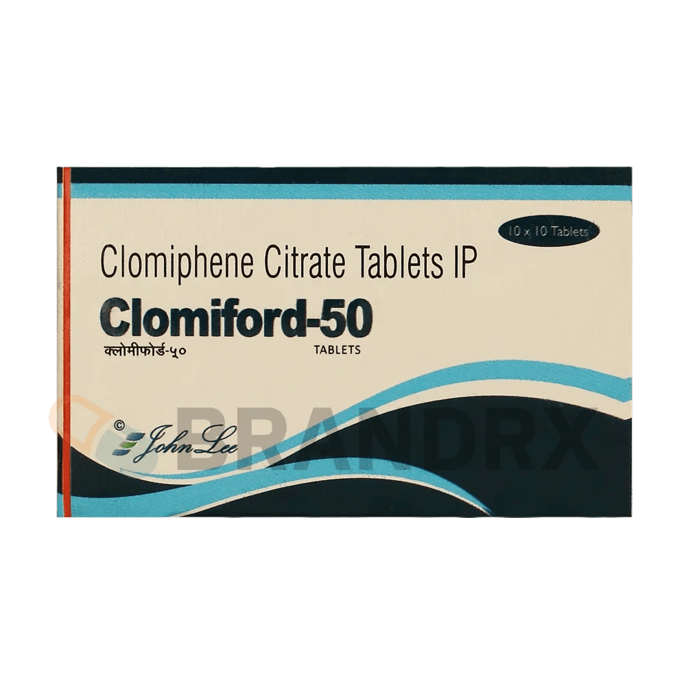 Clomiford 50 mg Johnlee Pharmaceuticals