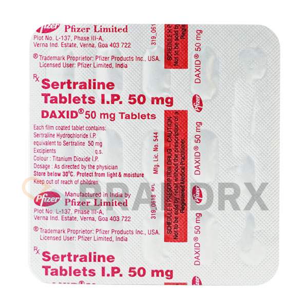 Daxid 50 mg Pfizer