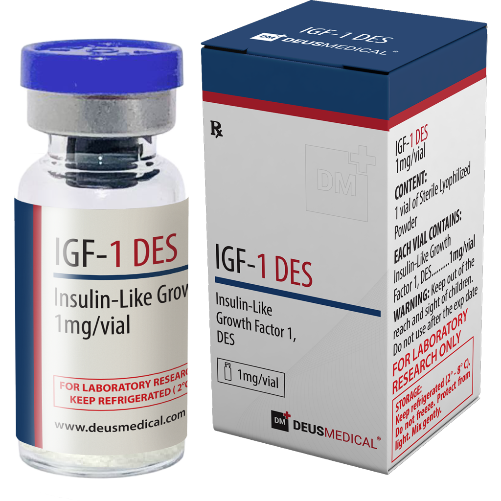IGF-1 DES (INSULIN-LIKE GROWTH FACTOR 1, DES) HORMONE IN VIALS Deus Medical