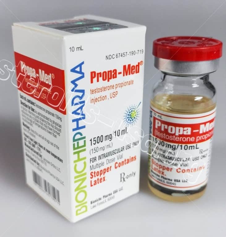Propa-Med Bioniche Pharmacy (Testosterone Propionate) 10ml (150mg/ml) Bioniche Pharmaceuticals