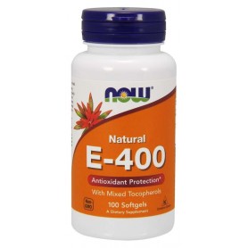 Now foods – Natural E-400 100 caps Now foods