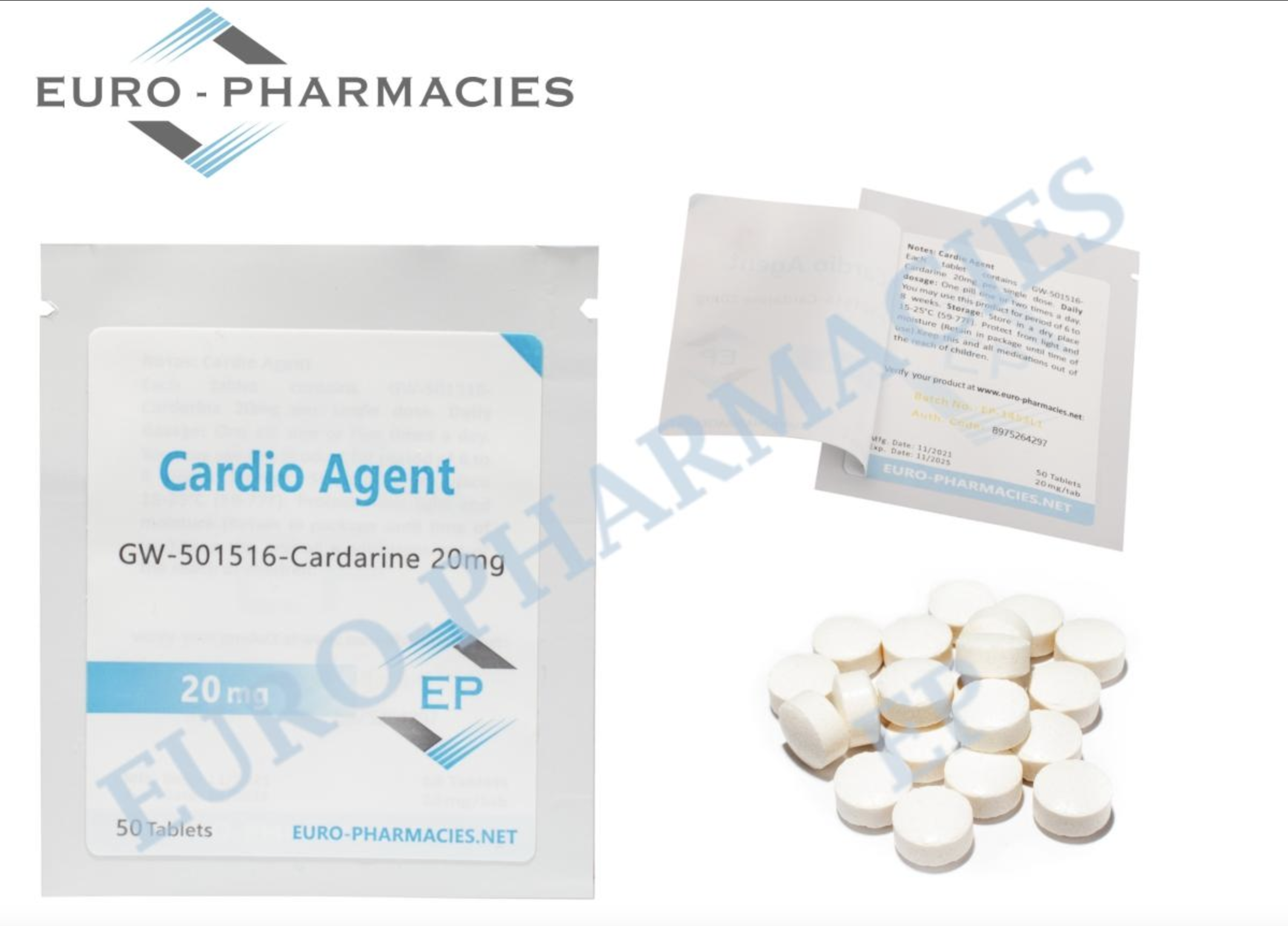 Cardio Agent (Cardarine-GW501516) Pharmaceutical