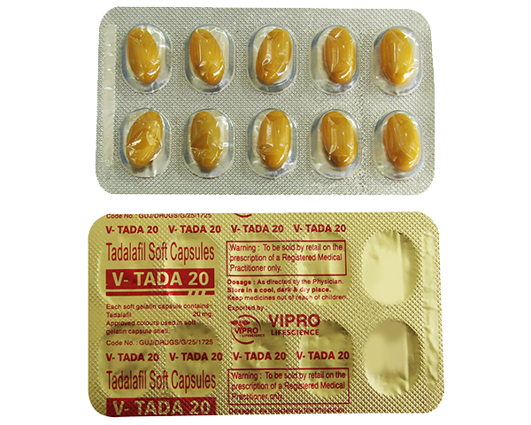V-Tada 20mg Vipro Life Science