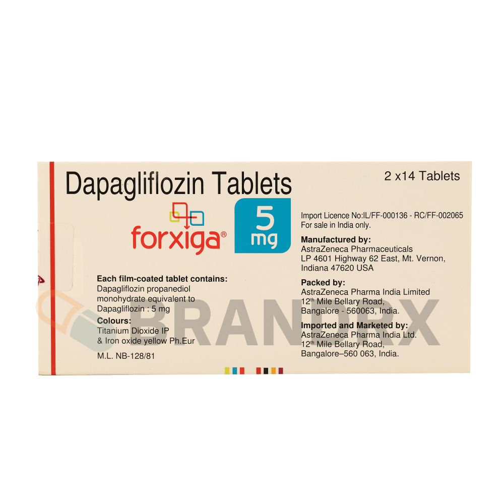 Forxiga 5 mg AstraZeneca
