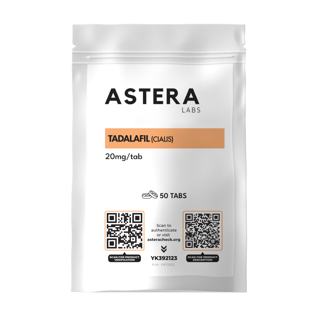 TADALAFIL (CIALIS) – 50 TABS PDE5 INHIBITOR IN TABLETS Astera Labs
