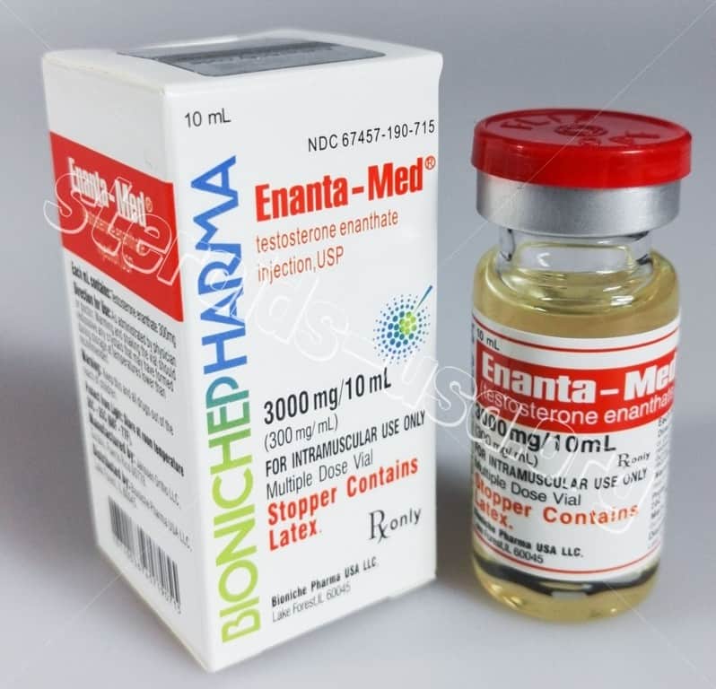 Enanta-Med Bioniche Pharmacy (Testosterone Enanthate) 10ml (300mg/ml) Bioniche Pharmaceuticals