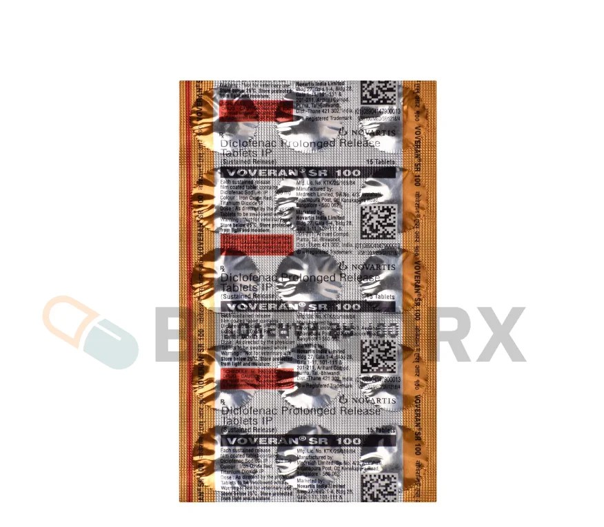 Voveran SR 100 mg Novartis
