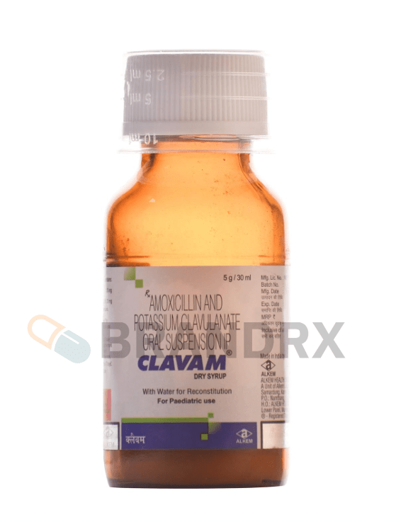 Clavam Dry Syrup 125/31.25 mg Alkem Laboratories Ltd.