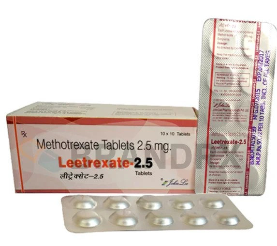 Leetrexate 2.5 mg Johnlee Pharmaceuticals