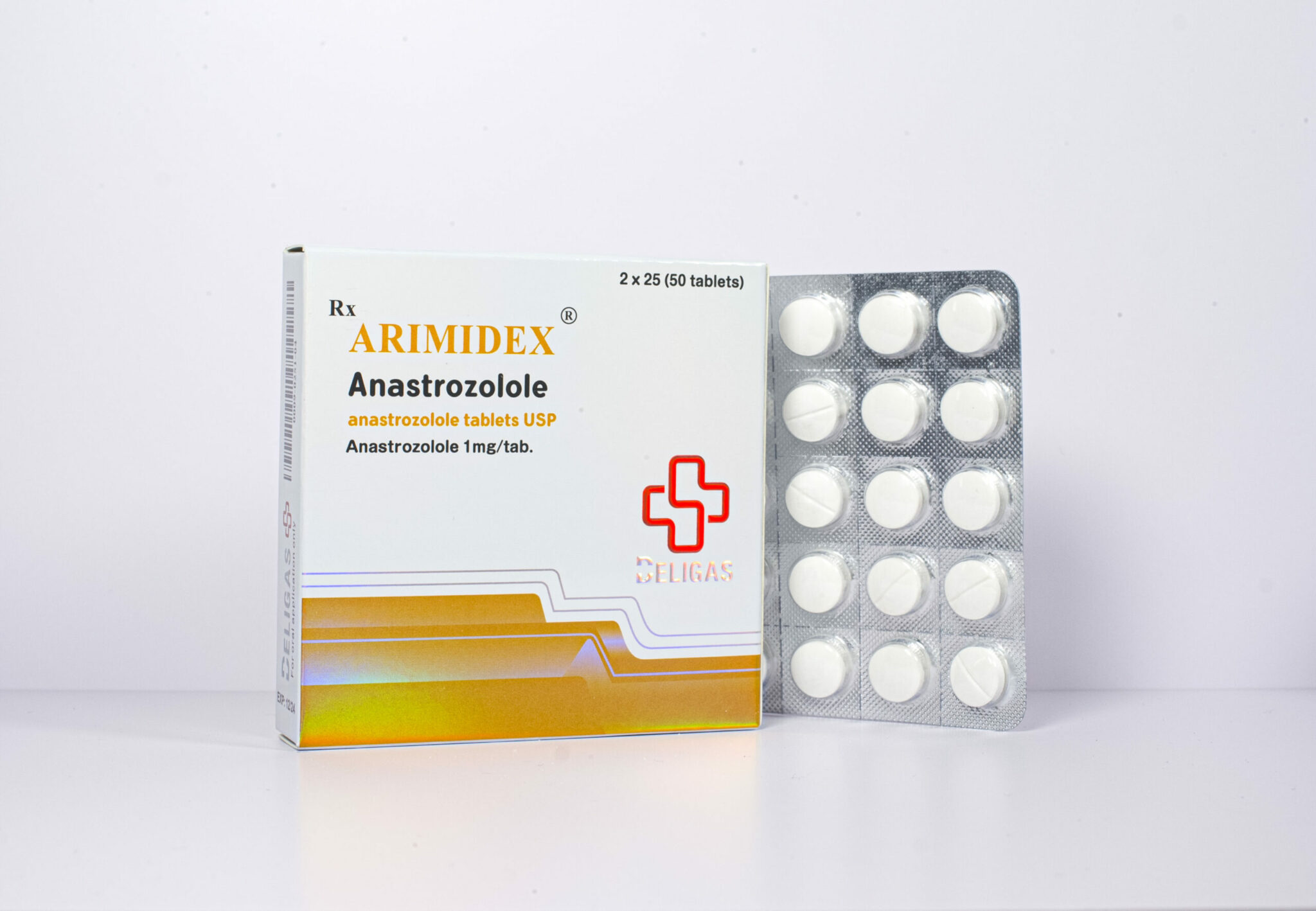 Beligas Pharma Arimidex 50 tabs x 1mg Beligas