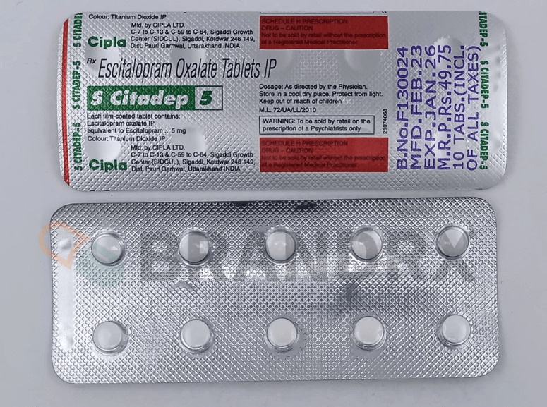 S Citadep 5 mg Cipla