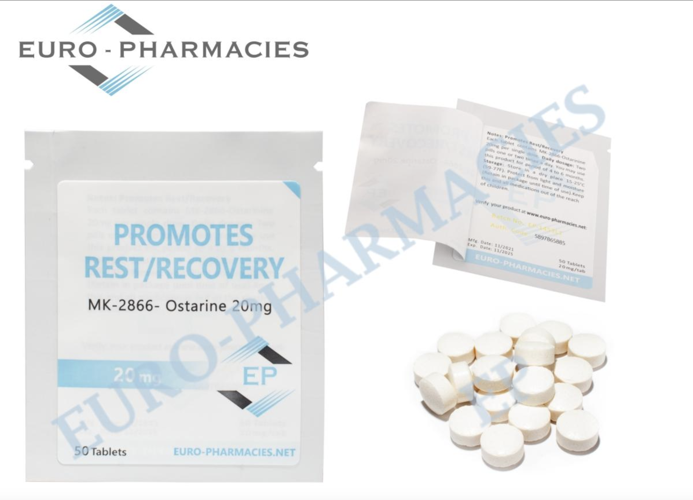 Promotes Rest (Ostarine – MK2866) Pharmaceutical