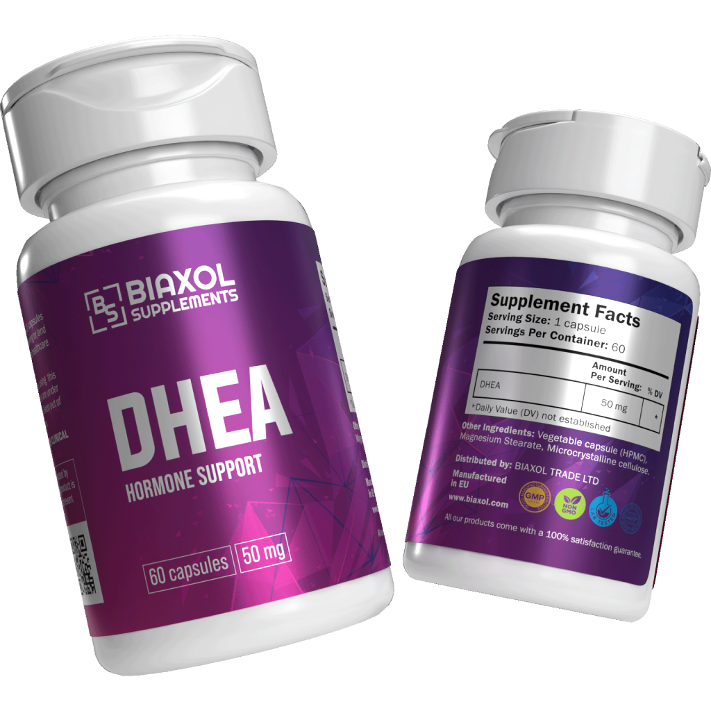 DHEA (HORMONE SUPPORT) HEALTH PRODUCTS IN CAPSULES Biaxol Supplements