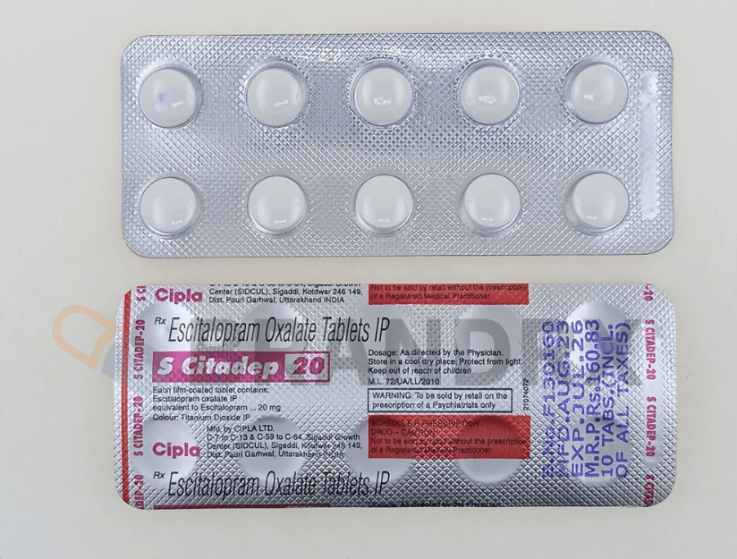 S Citadep 20 mg Cipla