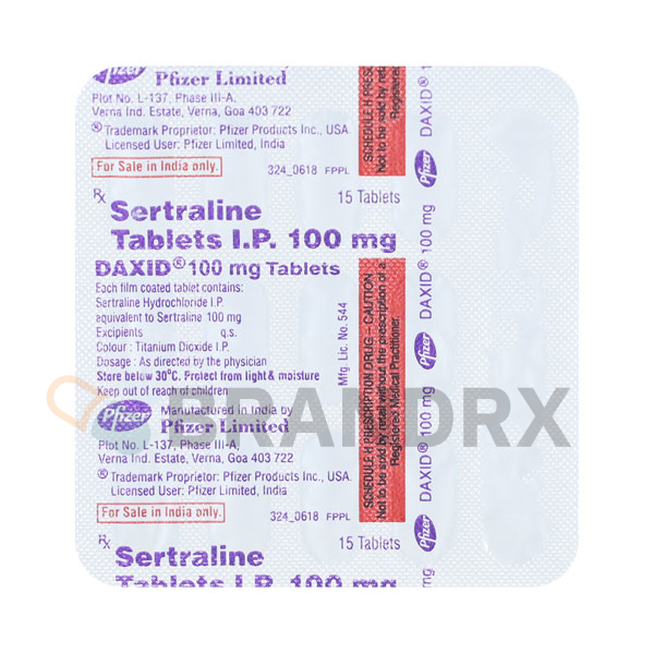 Daxid 100 mg Pfizer