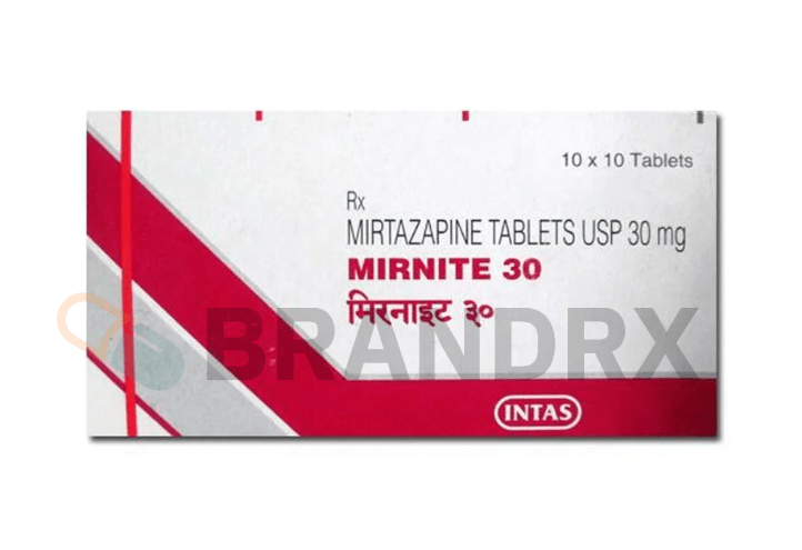 Mirnite 30 mg Intas Pharmaceuticals