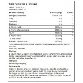 Peak Performance – Epic Pump 500 g Peak Performance