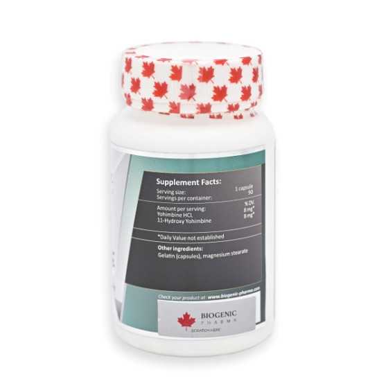 BIOGENIC PHARMA – DOUBLE YOHIMBINE Biogenic pharma