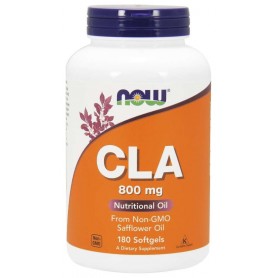 NOW Foods – CLA 800 mg Softgels 180 tabs Now foods