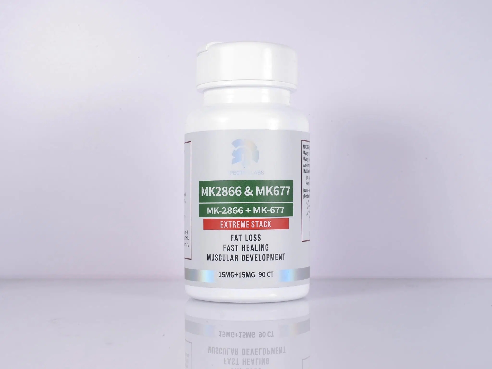 Spectre Labs MK-2866 OSTARINE 15 mg & MK677 IBUTAMOREN 15 mg Spectre Labs