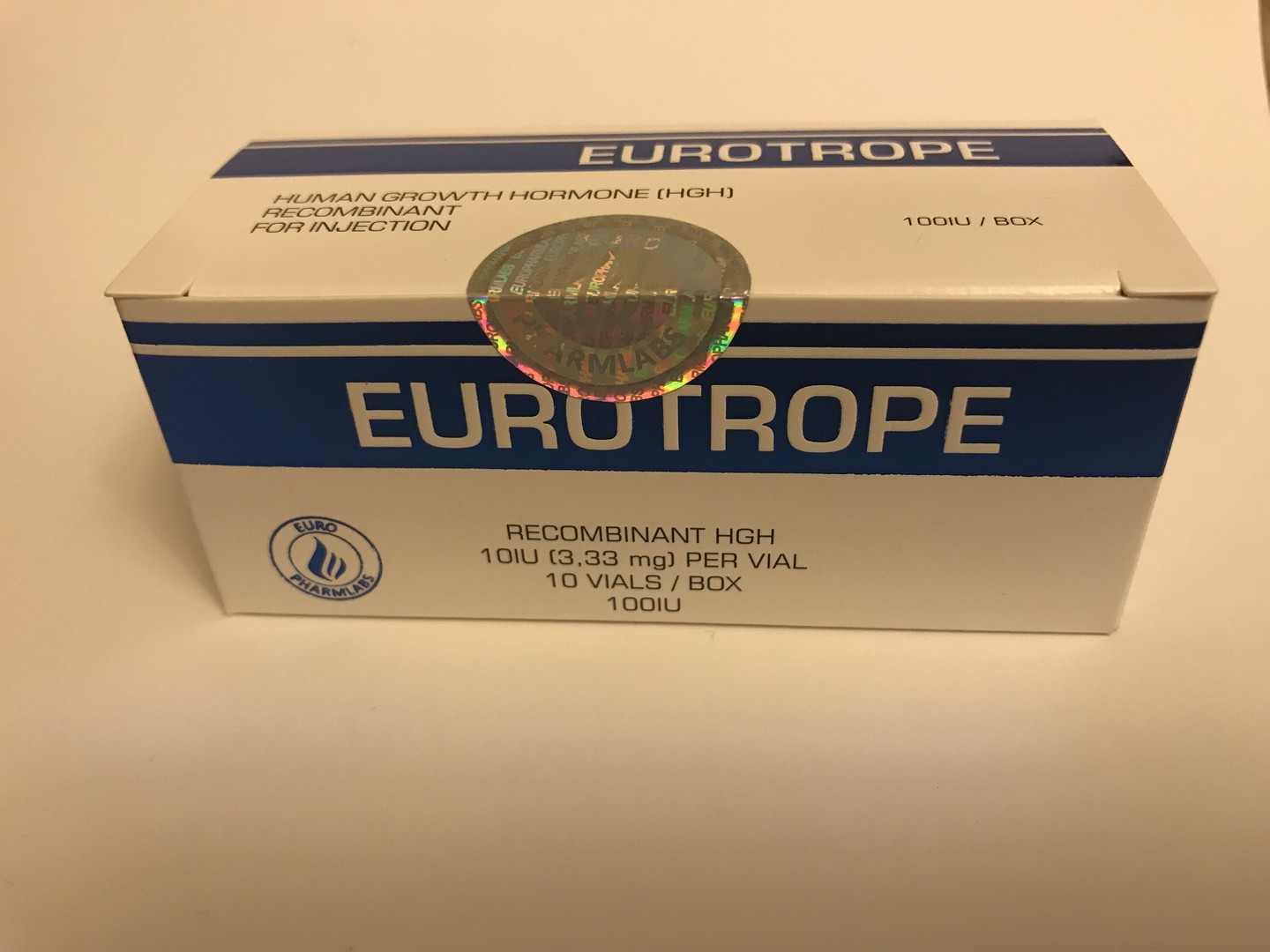 EUROTROPE 100IU Pharmaceutical