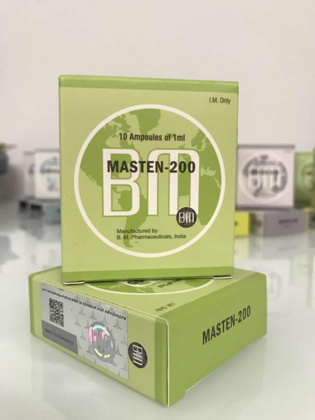 Masten 200 (Drostanolone Enanthate) BM Pharmaceutical 10ML BM Pharmaceutical