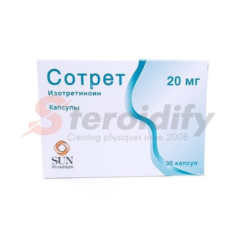 Sotret 20 mg Sun Pharmaceuticals Industries