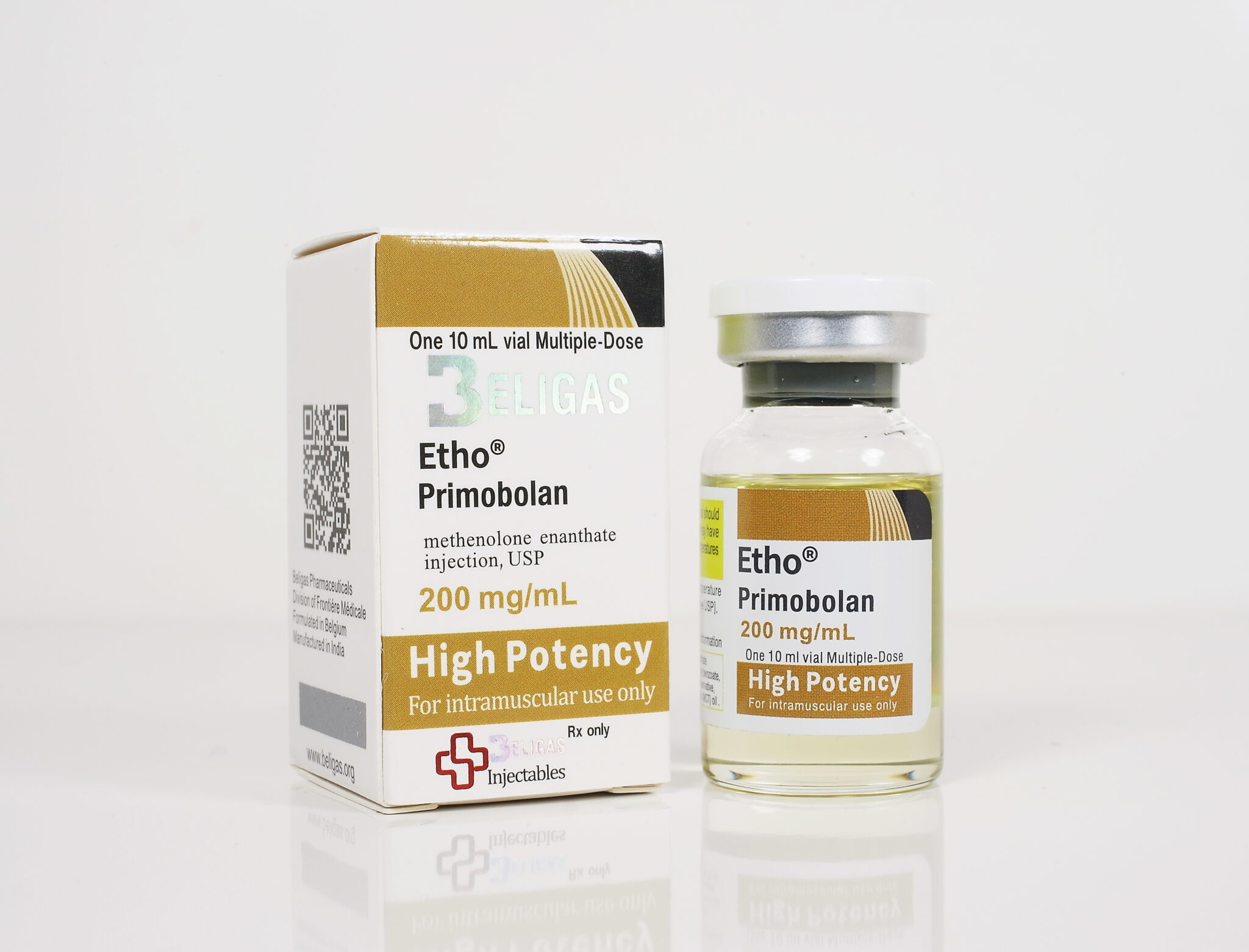 Beligas Pharma Etho Primobolan E-200mg Methenolone Enanthate-200mg Beligas