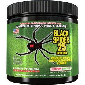 Cloma Pharma – Black Spider 210g Cloma Pharma