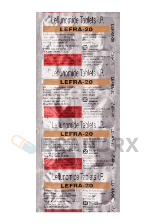 Lefra 20 mg Torrent Pharmaceuticals Ltd.