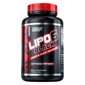 Nutrex – Lipo-6 Black 120 caps Nutrex