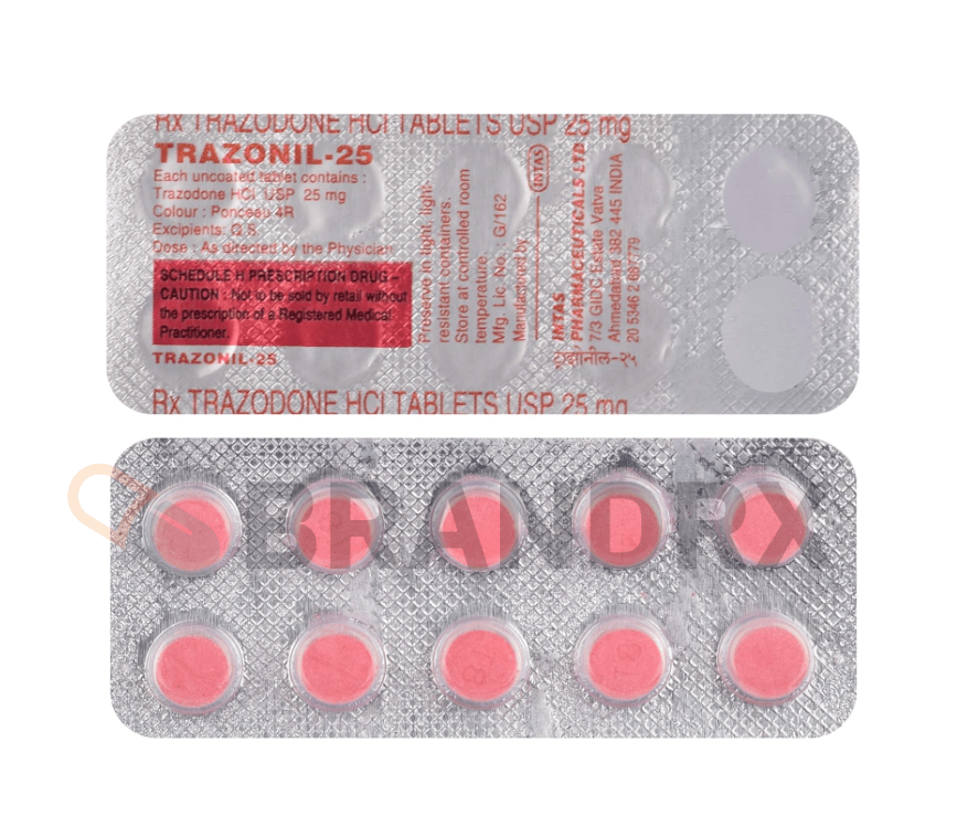 Trazonil 25 mg Intas Pharmaceuticals