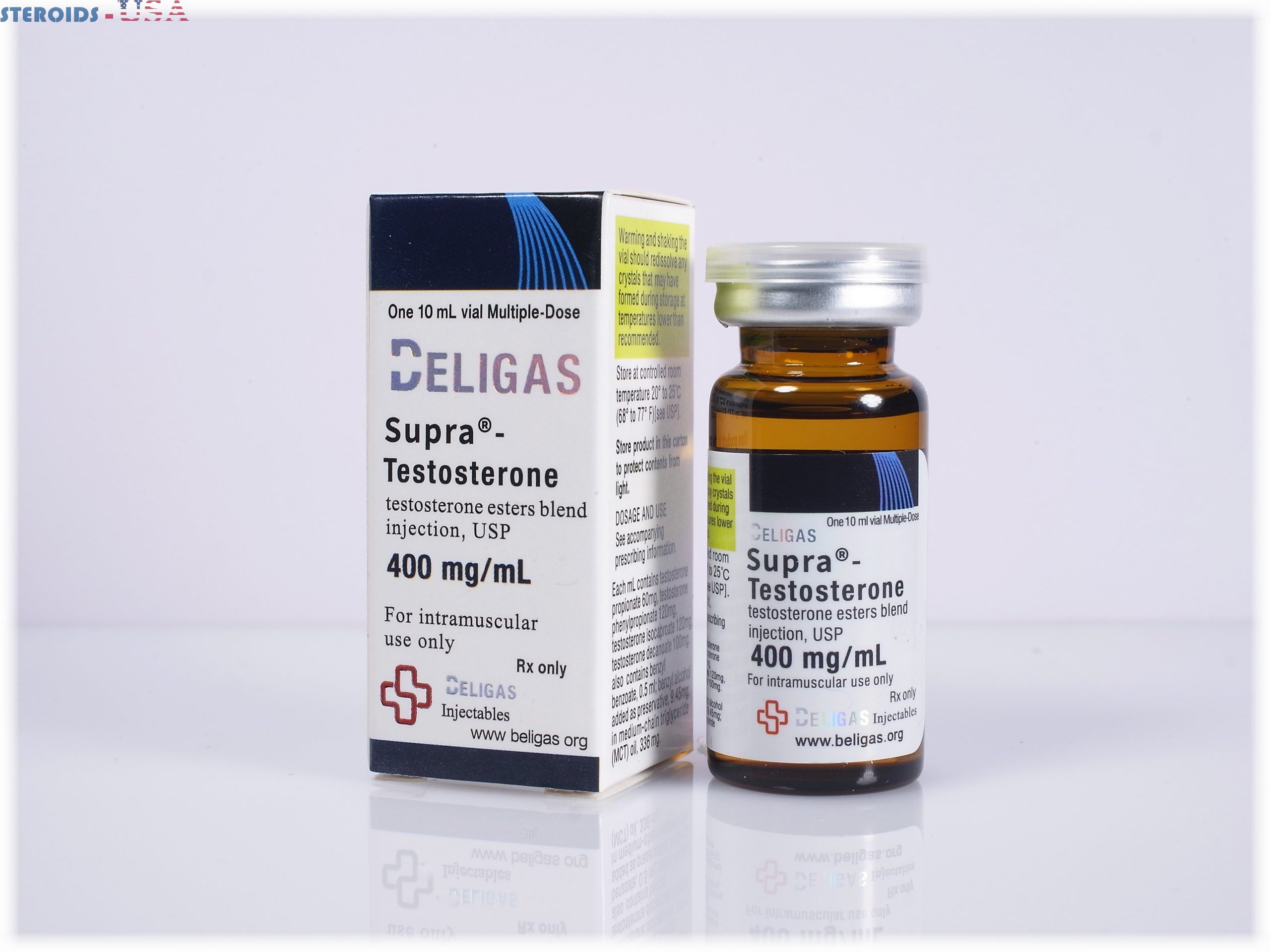 Supra®- Testosterone 400 (Sustanon 400) Beligas Pharmaceutical Beligas
