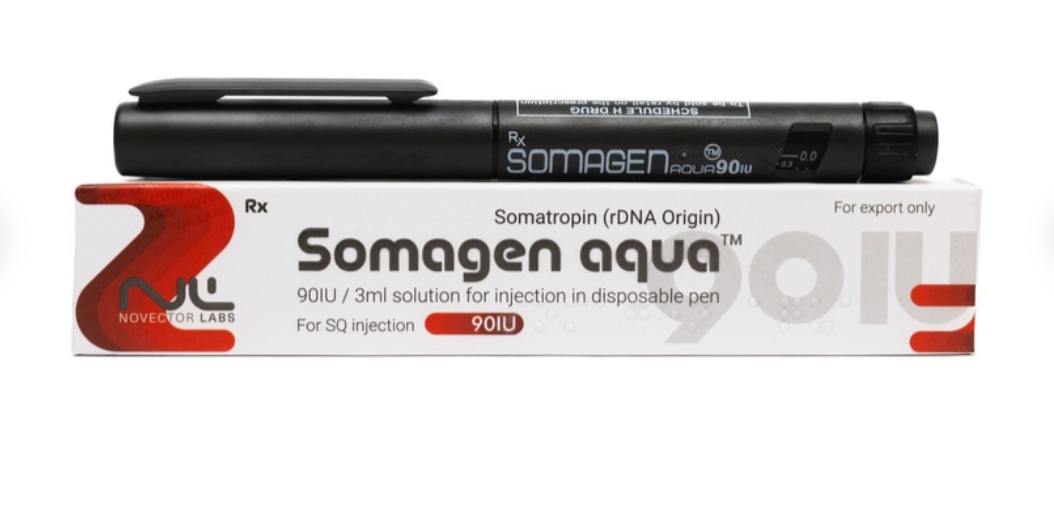 SOMAGEN AQUA 90 IU PEN Novector Labs