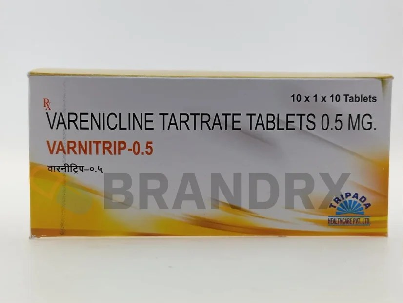 Varnitrip 0.5 mg Tripada Healthcare Pvt. Ltd.