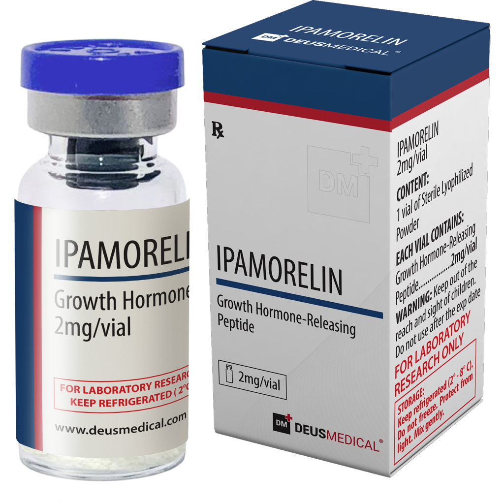IPAMORELIN (GROWTH-HORMONE RELEASING PEPTIDE) PEPTIDE IN VIALS Deus Medical