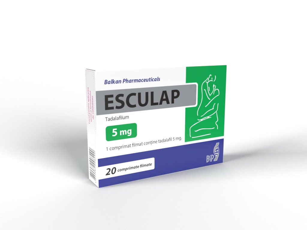 ESCULAP 5MG 20 TAB (USA Domestic) Balkan Balkan Pharmaceuticals